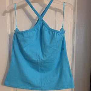 NY & CO Women's Blue Strappy Top